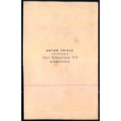 Thorvaldsens Museum - Visitkortbillede - Anton Thiele u/n