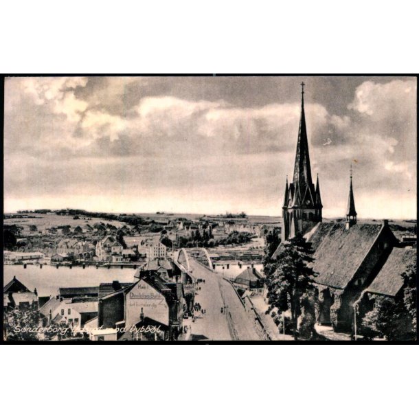 S�nderborg - Udsigt mod Dybb�l - Rudolf Olsen 8906 - Brugt