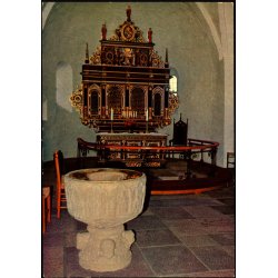 kirkeby - Interir fra  Kirke - Colbergs Bogh. 8991 - Ubrugt