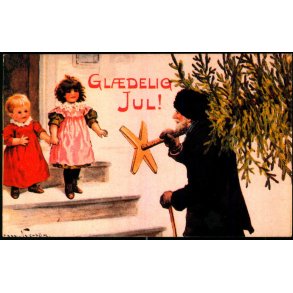 Jenny Nystrm - Gldelig jul - Nytryk Forlaget Hamlet u/n - Ubrugt