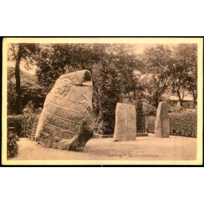Jellinge - Runestenene - Hvidehus Bogh. 11502 - Ubrugt