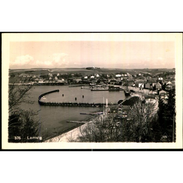 Lemvig - Fotokort Pors 376 - Ubrugt