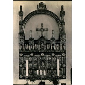 Den gyldne Altertavle i Sahl Kirke - Rudolf Olsen 12465 - Ubrugt