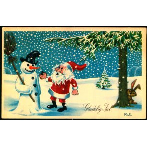 K.V. Larsen - Gldelig Jul - Rudolf Olsen u/n - Brugt