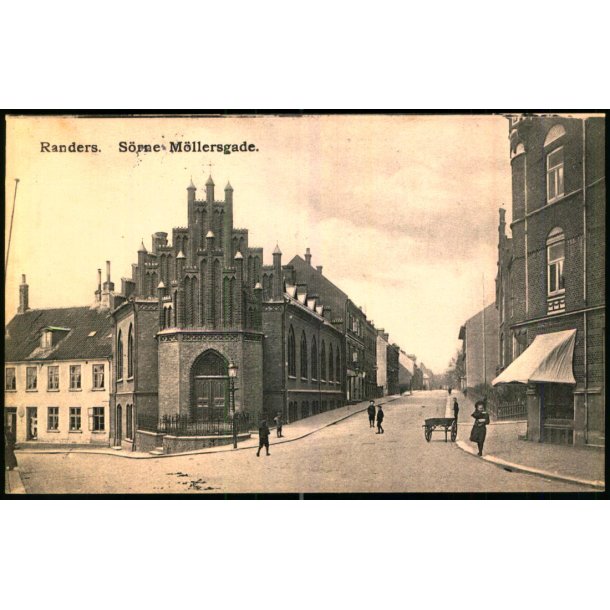 Randers - S�ren M�llersgade - Lj. Sthlm 7843 - Brugt