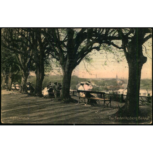 Kbenhavn - Paa Frederiksberg Bakke - Stender 523 - Brugt