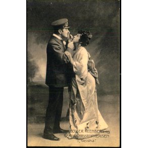 Gerda Christophersen og Holger Reenberg i Geisha - P.H. 2293 - Ubrugt