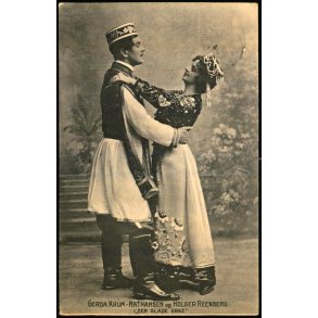 Gerda Krum-Nathansen og Holger Reenberg - Den glade Enke - Alex Vincent 1357 - Brugt 