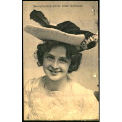 Skuespillerinde Gerda Krum Nathansen - Sk. B. &amp; Kf. 3944 - Brugt