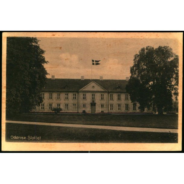 Odense - Slottet - Stender O. 282 - Ubrugt