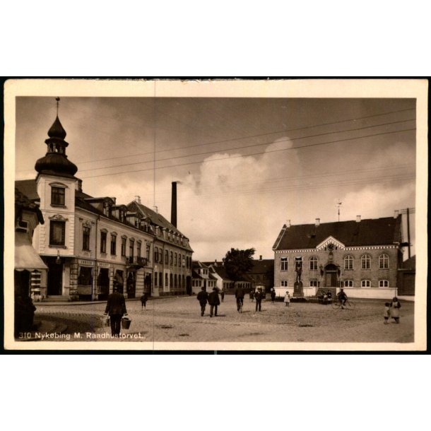 Nyk�bing M. - Raadhustorvet - Stender  310 - Ubrugt