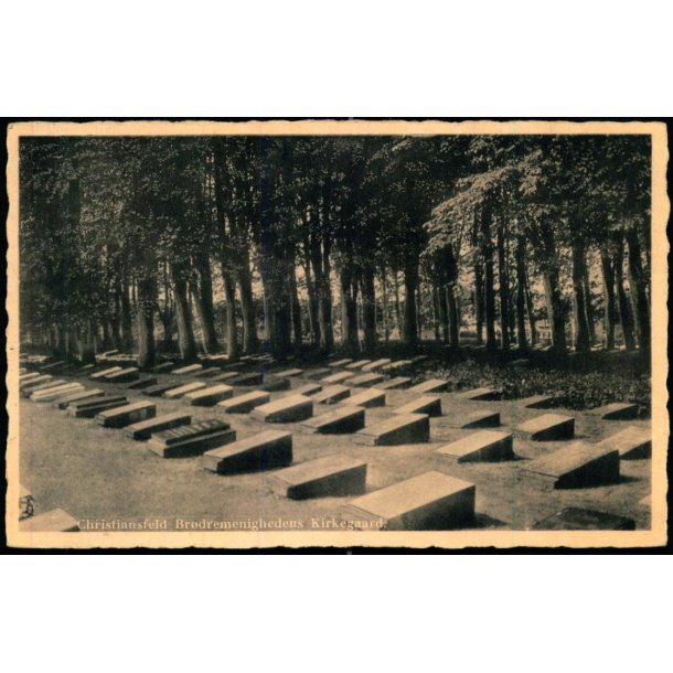 Christiansfeld  - Br�dremenighedens Kirkegaard - L. Sundb�ll 4841 - Ubrugt