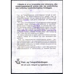 Postkvittering - Vrdibrev - 27 - 5 - 86