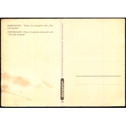 K�benhavn - Udsigt fra Langelinie med  Den lille Havfrue - Dancolor 20 - Ubrugt