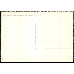 Kongeparret og de tre Prinsesser - Stender 7020 - Ubrugt