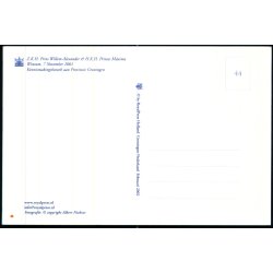 Prins Willem Alexander - Prinsesse Maxima - Royal Press 44 - Ubrugt