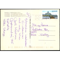 Kbenhavn -  Rdhuspladsen ved Nat - Grnlund u/n - Brugt