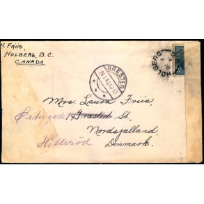 Censurbrev fra Canada 24 - 1 - 40 - Til Grsted St.