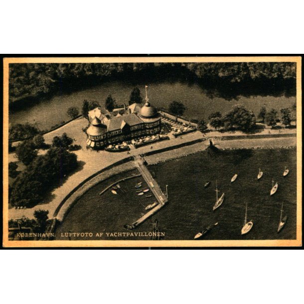 K�benhavn - Luftfoto af Jachtpavillon - JCO 919