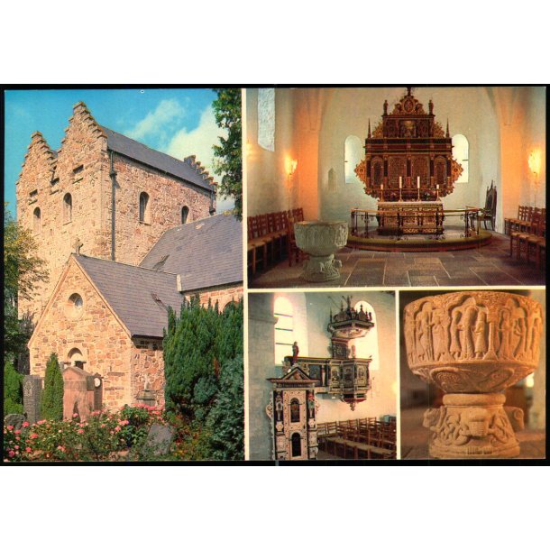 Bornholm -  Kirke - W. Dams Bogh. 6121 - Ubrugt