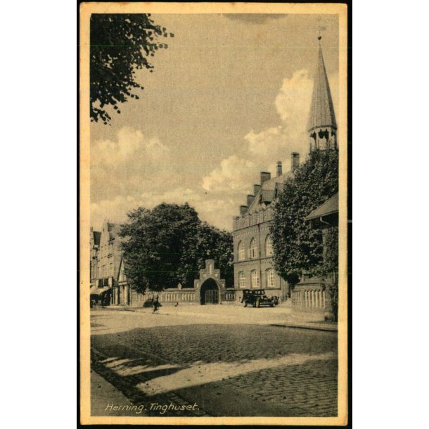 Herning - Tinghuset  - Bredgade Kiosk 3082 - Brugt