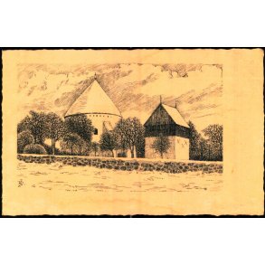 Bornholm - sterlars Kirke - Stender u/n - Brugt