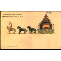 Haandvrkerfestens Vogntog - Skorstensfejermesterforeningens Vogn - A. Jacobsen u/n - Ubrugt 