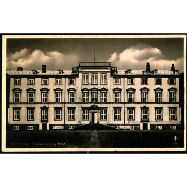 Kbenhavn - Frederiksberg Slot - J.C.O. 775 - Brugt