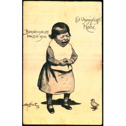 Alfred Schmidt - Brnehjlpsdagen 1910 - J. Cato u/n - Brugt