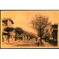 Hovedgaden - Lyngby - Henriksens Bogh. 37537 - Ubrugt 