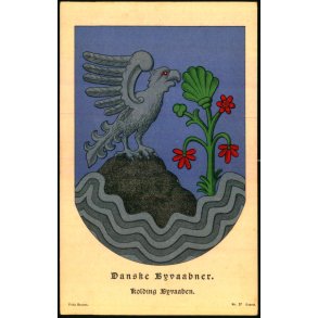 Danske Byvaabner - Kolding Byvaaben - Fritz Benzen 27 - Ubrugt