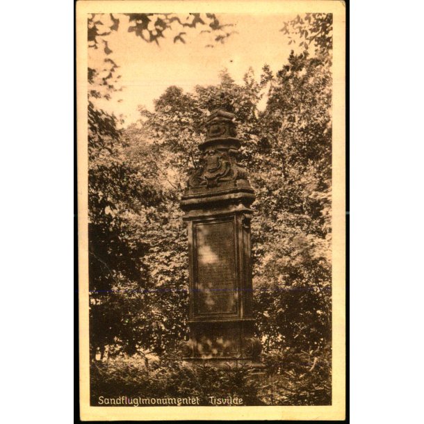 Sandflugtmonumentet - Tisvilde - Albert Jensens Bogh. 58794 - Ubrugt