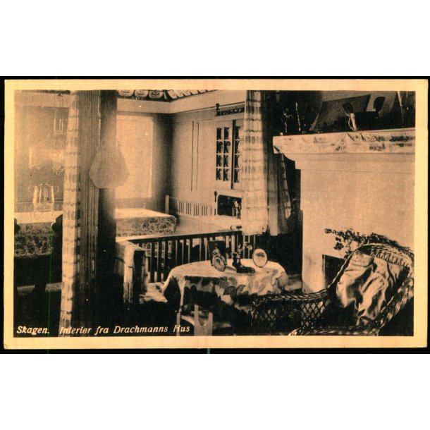 Skagen - Interi�r fra Drachmanns Hus - Knudstrup u/n - Ubrugt