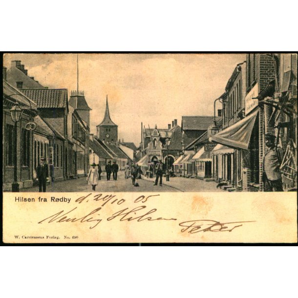 Hilsen fra R�dby - W. Carstensens Forlag 690 - Brugt