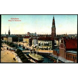 K�benhavn - Udsigt fra B�rstaarnet - Stender 27727