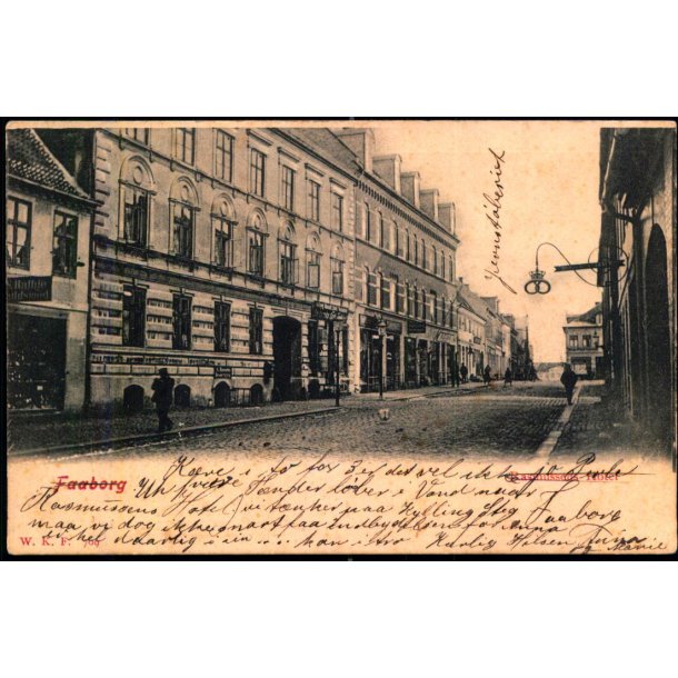 Faaborg - Rasmussens Hotel - W.K.F. 709 - Brugt