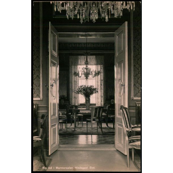 Kig ind i Marmorsalen - Hindsgavl Slot - Alex Vincent 1 - Ubrugt