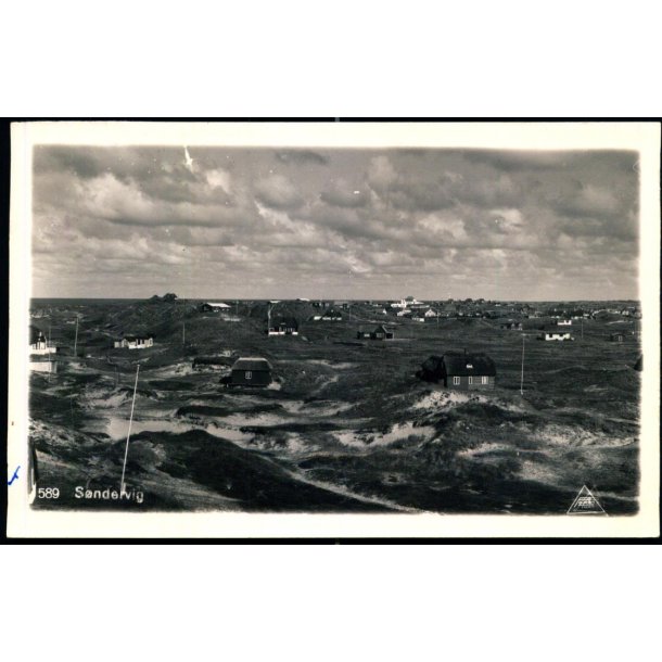 S�ndervig - Fotokort Pors 589 - Brugt