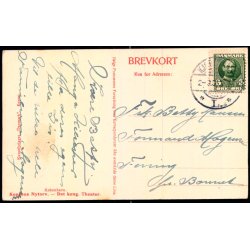 K�benhavn - Kongens Nytorv - Det Kong. Theater - Kortforlaget "Danmark" Eneret