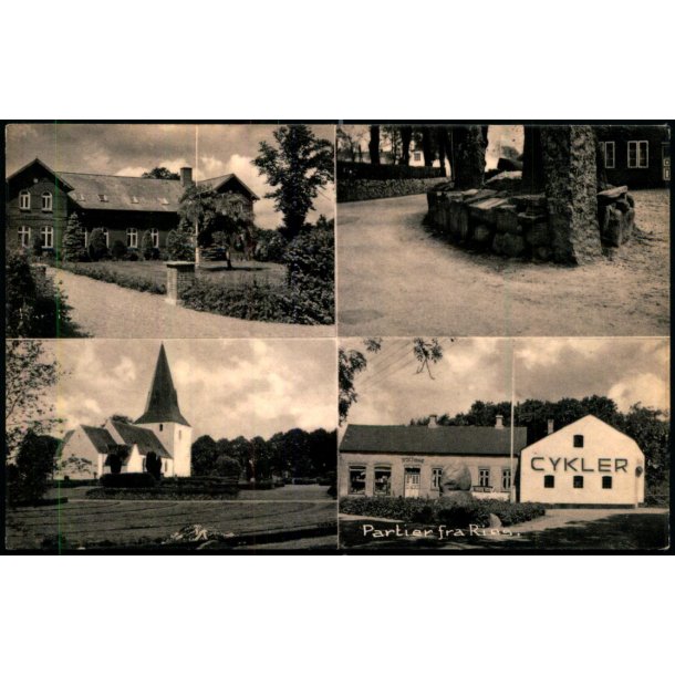 Partier fra Ries - Papir Paulsen 100 587 - Ubrugt