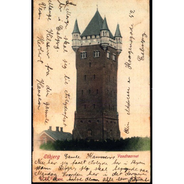 Esbjerg - Vandtaarnet - W.K.F. 1202 - Brugt