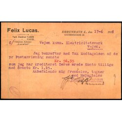 Felix Lucas - Kbh. K. - u/n - Brugt