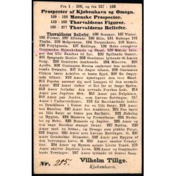 Thorvaldsens Museum - Visitkortbillede - Vilhelm Tillge 215