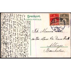 K�benhavn - N�rregade med Frue Kirke - u/n - Brugt