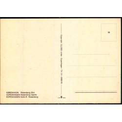 Kbenhavn - Rosenborg Slot - Globe 36 - Ubrugt