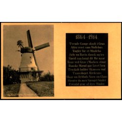 Dybb�l M�lle -  Mindetavlen - A. Jensens Kiosk 25 - Ubrugt