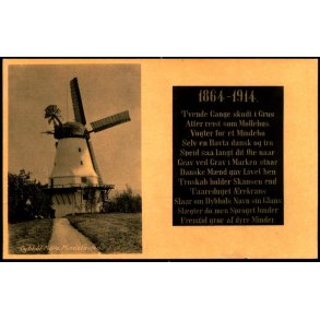 Dybb�l M�lle -  Mindetavlen - A. Jensens Kiosk 25 - Ubrugt