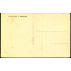 Christiansfeld  - Kirkegaarden - Fr. Martin 45 - Ubrugt