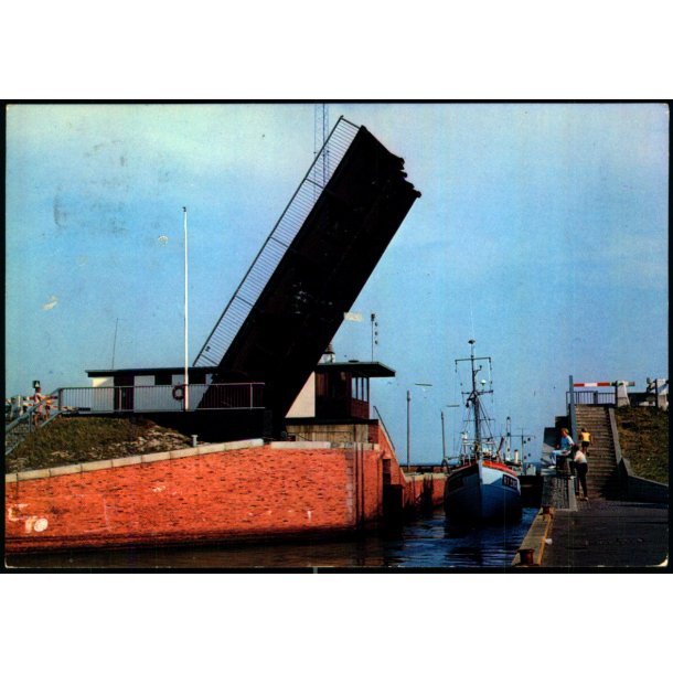 Hvide Sande Sluse  - Stjerne Foto 1326 - Brugt