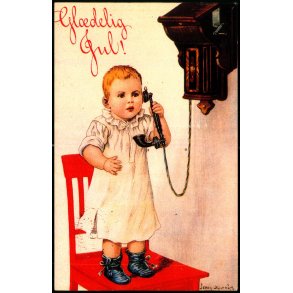 Jenny Nystrm - Gldelig jul - Nytryk Forlaget Hamlet u/n - Brugt